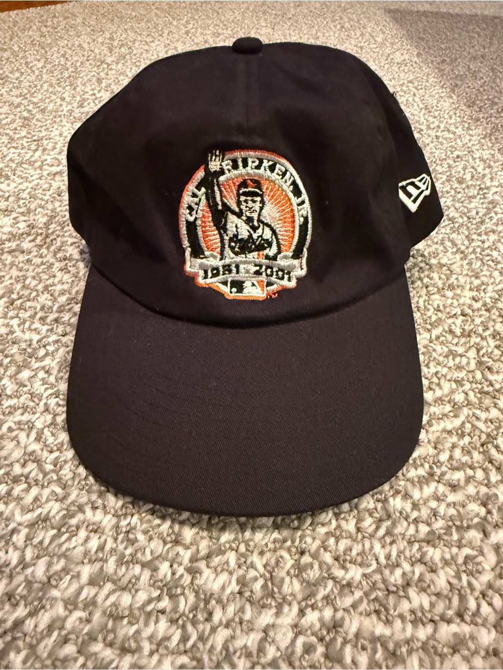 Vintage Baltimore Orioles MLB Cal Ripken Jr Retirement Hat